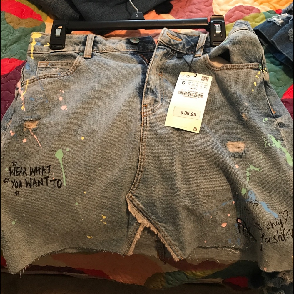 Jean Skirt